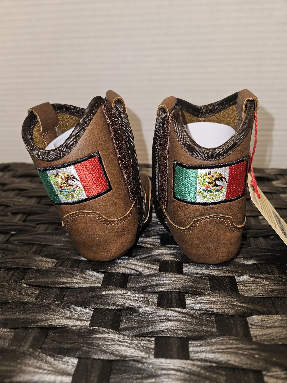 Ariat Kids Brown and Green Lil' Stompers Boots
